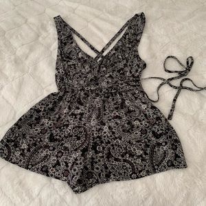 Free People size 4 romper NWOT
